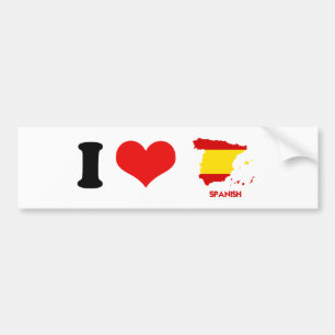 SPAANSE KAART BUMPERSTICKER