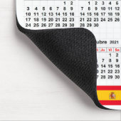 Spaanse kalender 2021 muismat (Hoek)