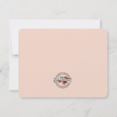 Spaanse katholieke maagd Maria condoleren Bedankkaart (Achterkant)