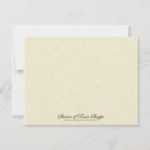 Spaanse katholieke maagd Mary condoleances Bedankkaart (Achterkant)