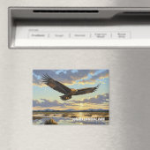 Spaanse keizerarend in het Donana National Park Magneet (Insitu (Vaatwasser))