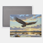 Spaanse keizerarend in het Donana National Park Magneet (Voorkant / Achterkant)