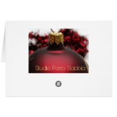 spaanse kerstaanwijzer en geschenken in brand (Achterkant Horizontaal)