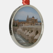 Spaanse kerstboomversiering - Cordova, Spanje Metalen Ornament (Rechts)