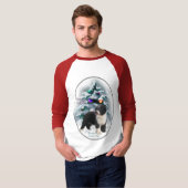 Spaanse kerstcadeautjes voor waterhonden t-shirt (Voorkant volledig)