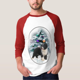 Spaanse kerstcadeautjes voor waterhonden t-shirt