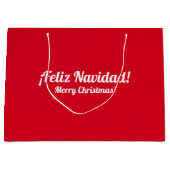 Spaanse kerstcadeauzak groot cadeauzakje (Voorkant)