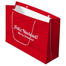 Spaanse kerstcadeauzak groot cadeauzakje