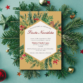 Spaanse Kerstfeest Klasse Chic Schattig Kerstmis Kaart