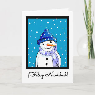 Spaanse Kerstkaart - Feliz Navidad Feestdagen Kaart