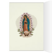 Spaanse kerstmaagd Guadalupe Jesus (Binnen (Links))