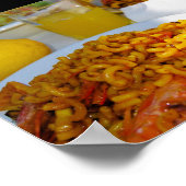 Spaanse keuken setting poster (Hoek)