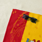 Spaanse keukenhanddoek strandlaken (In situ)