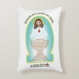 Spaanse Kinderen FOL Mama Maria Icoon + Eenheid Ge Accent Kussen