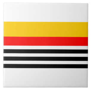 Spaanse Klassieke Stripe Klassiek Tegeltje
