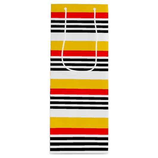 Spaanse Klassieke Stripe Multi-wine Wijn Cadeautas (Voorkant)