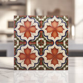 Spaanse koloniale opleving terracotta tegeltje