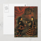 Spaanse kostuum briefkaart (Voorkant / Achterkant)