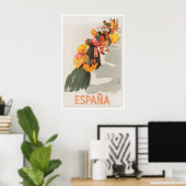 Spaanse Kunst Espana Reisposter Spanje Print (Thuiskantoor)