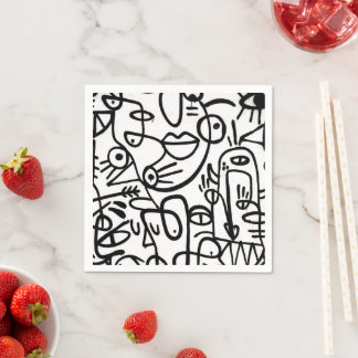 Spaanse kunst Napkins Servet