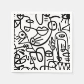 Spaanse kunst Napkins Servet (Voorkant)