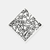 Spaanse kunst Napkins Servet (Hoek)