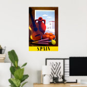 Spaanse Kunst Spanje Reisposter Prints (Thuiskantoor)