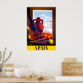 Spaanse Kunst Spanje Reisposter Prints (Keuken)