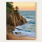 Spaanse kust, rotzalig strand planner (Achterkant)