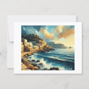 Spaanse kust van Ibiza, Briefkaart