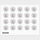 Spaanse La Boda De Fairy Tale trouwstickers Ronde Sticker (Vel)