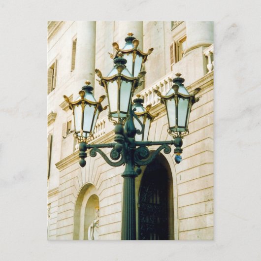 spaanse lamp briefkaart (Voorkant)