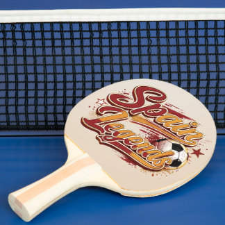 Spaanse Legenden Ping Pong Bat Tafeltennisbatje
