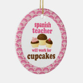 Spaanse leraar Gift Ornament (Rechts)