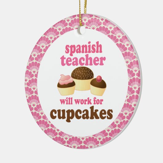 Spaanse leraar Gift Ornament (Links)