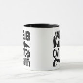 Spaanse leraar houdt van katten mok (Midden)