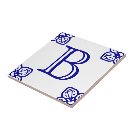 Spaanse Letter-tegel Tegeltje (Zijkant)