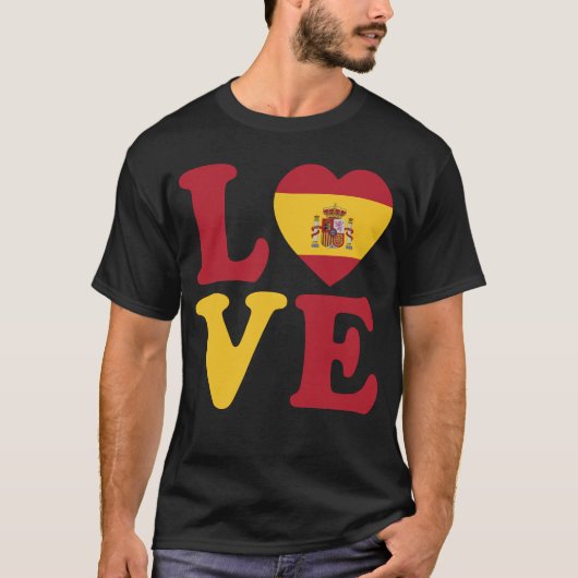 Spaanse liefde t-shirt (Voorkant)