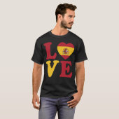 Spaanse liefde t-shirt (Voorkant volledig)