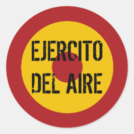 Spaanse luchtmacht Roundel Ronde Sticker