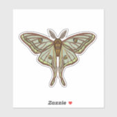 Spaanse maan Moth, Luna Moth Sticker (Vel)