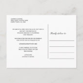 Spaanse marine Indigole wijziging plannen 1 Aankondigingskaart (Achterkant)