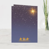 Spaanse marine viert kerstdag drie koningen feestdagen kaart (Achterkant)