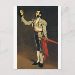 Spaanse Matador door Edouard Manet Briefkaart
