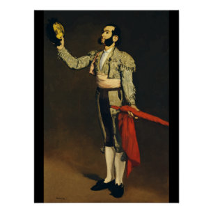 Spaanse Matador door Edouard Manet Perfect Poster