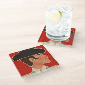 Spaanse Matador Spanje | Glazen Onderzetter (Schuin)