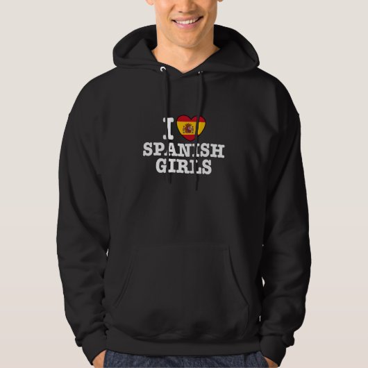 Spaanse meisjes hoodie (Voorkant)