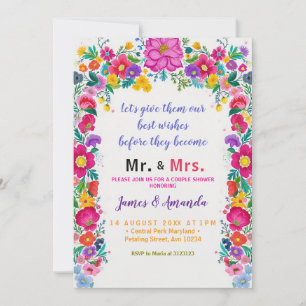 Spaanse Mexicaanse Floral De heer en mevrouw Cactu Kaart