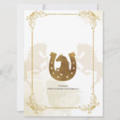 Spaanse Mexicaanse goudvlek- en sterftdag Kaart (Achterkant)