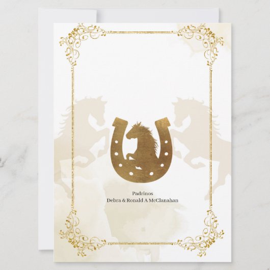 Spaanse Mexicaanse goudvlek- en sterftdag Kaart (Achterkant)